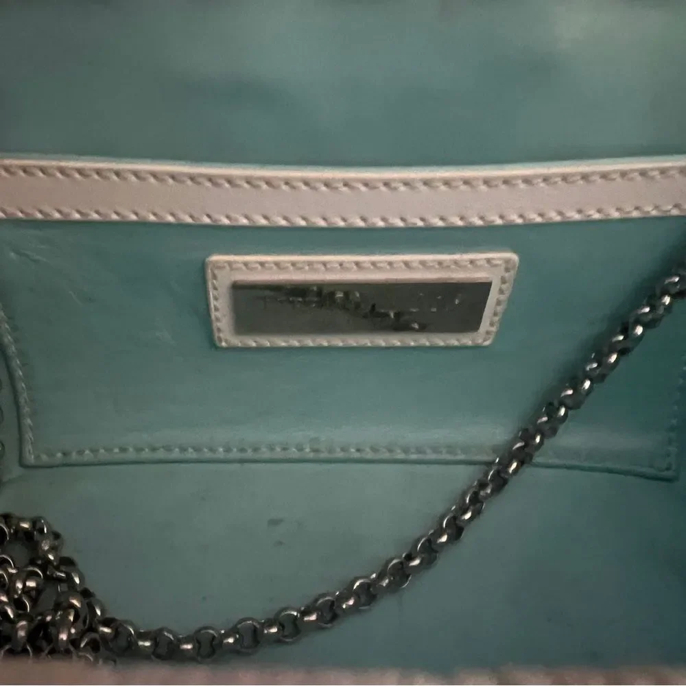 Tiffany & Co. Blaine Wicker Clutch - White